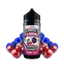 Cherry Sour Raspberry 0mg 100ml - Seriously Fusionz by Doozy