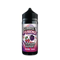 Cherry Sour Raspberry 0mg 100ml - Seriously Fusionz by Doozy