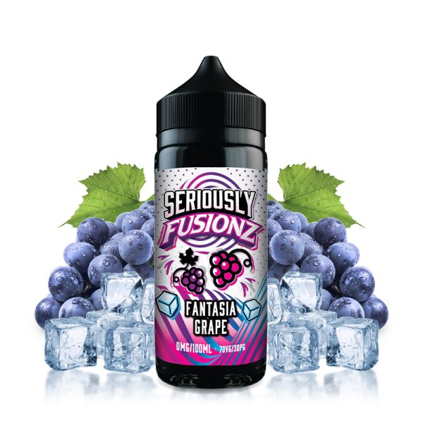 Fantasia Grape 0mg 100ml - Seriously Fusionz by Doozy