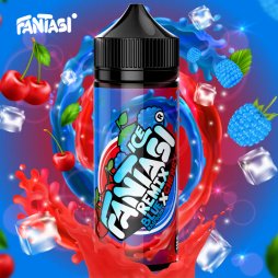 Fantasi Remix Blue Raspberry X Cherry Ice 0mg 100ml - Fantasi