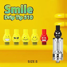 Drip Tip 510 Smiley S (B) - Fumytech