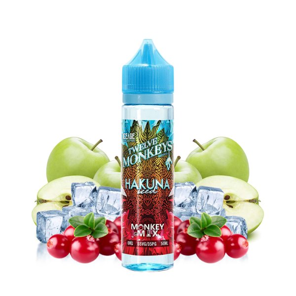  Hakuna Iced 0mg 50ml - Twelve Monkeys Ice Age