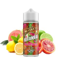 Harambae 0mg 100ml Monkey Mix - Twelve Monkeys