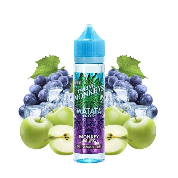 Matata Iced 0mg 50ml - Twelve Monkeys Ice Age