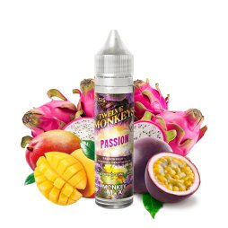 Passion 0mg 50ml - Oasis by Twelve Monkeys