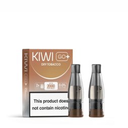 Cartouche Pré-remplie Dry Tobacco Kiwi Go+ (2pcs) - Kiwi Vapor