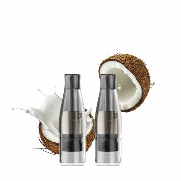 Cartouche Pré-remplie Coconut Milk Kiwi Go+ (2pcs) - Kiwi Vapor