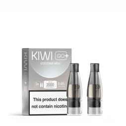 Cartouche Pré-remplie Coconut Milk Kiwi Go+ (2pcs) - Kiwi Vapor