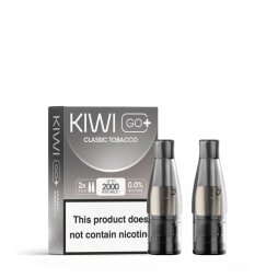 Cartouche Pré-remplie Classic Tobacco Kiwi Go+ (2pcs) - Kiwi Vapor