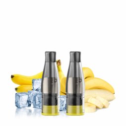 Cartouche Pré-remplie Banana Ice Kiwi Go+ (2pcs) - Kiwi Vapor