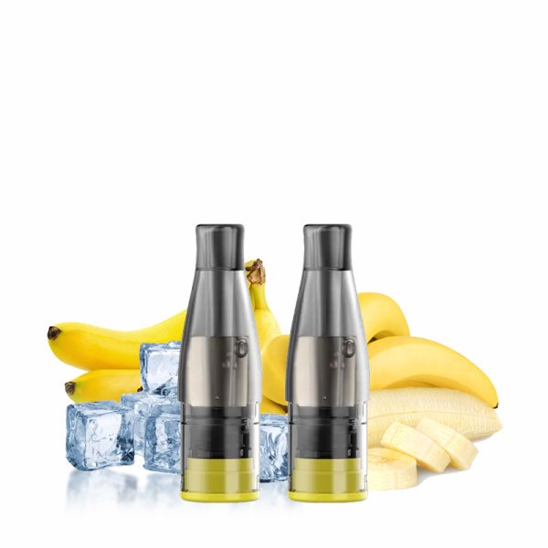 Cartouche Pré-remplie Banana Ice Kiwi Go+ (2pcs) - Kiwi Vapor