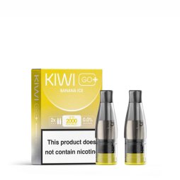 Cartouche Pré-remplie Banana Ice Kiwi Go+ (2pcs) - Kiwi Vapor