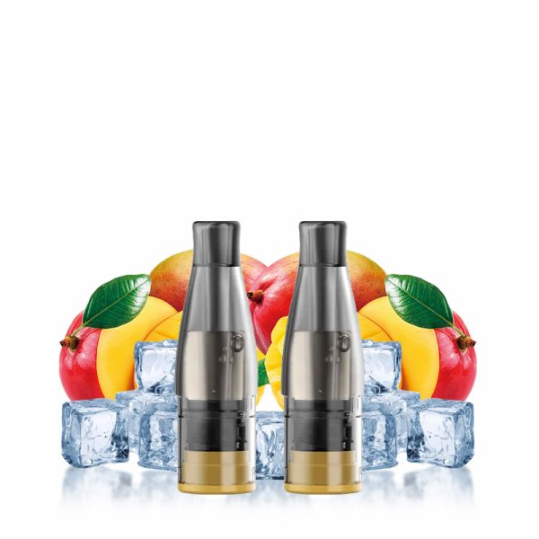 Cartouche Pré-remplie Mango Ice Kiwi Go+ (2pcs) - Kiwi Vapor