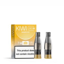 Cartouche Pré-remplie Mango Ice Kiwi Go+ (2pcs) - Kiwi Vapor