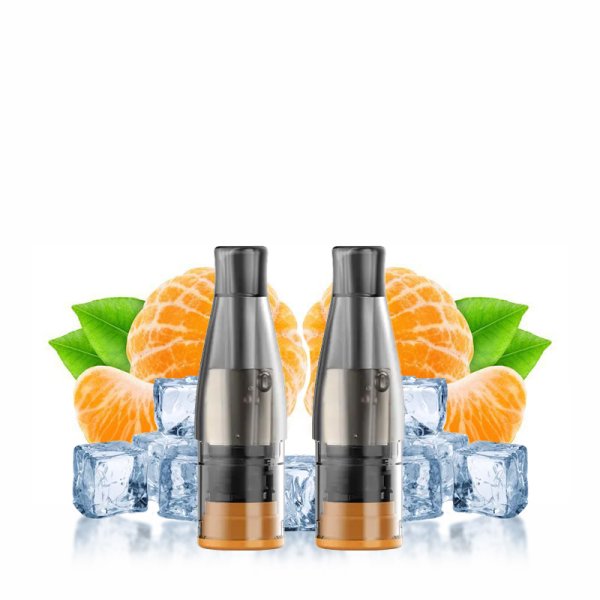 Cartouche Pré-remplie Tangerine Ice Kiwi Go+ (2pcs) - Kiwi Vapor