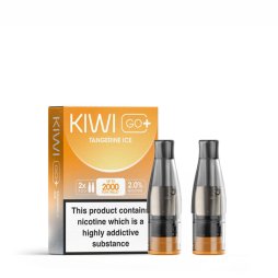 Cartouche Pré-remplie Tangerine Ice Kiwi Go+ (2pcs) - Kiwi Vapor