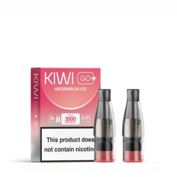 Cartouche Pré-remplie Watermelon Ice Kiwi Go+ (2pcs) - Kiwi Vapor