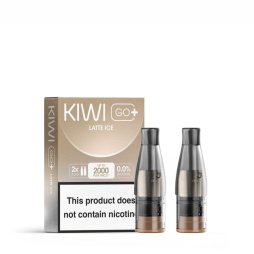 Pre-filled Cartridge Latte Ice Kiwi Go+ (2pcs) - Kiwi Vapor