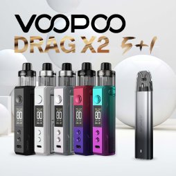 5+1 Discovery Offer Drag X2 / Argus G2 Mini - Voopoo