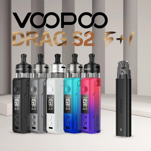 5+1 Discovery Offer Drag S2 / Argus G2 Mini - Voopoo