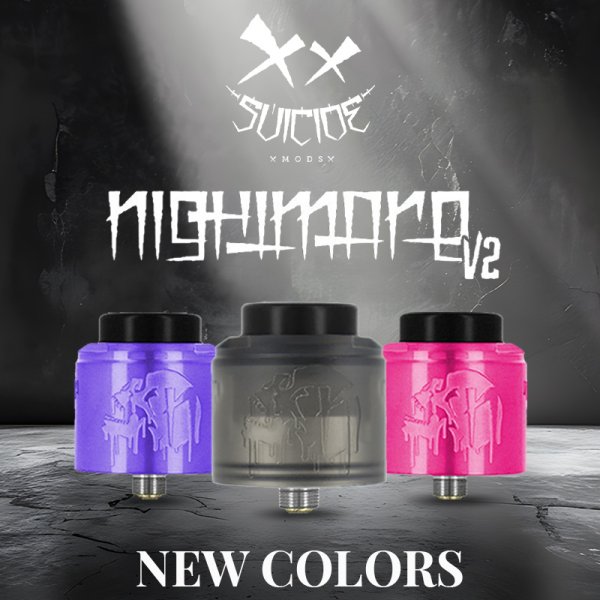 Nightmare V2 RDA 28mm New Colors - Suicide Mods