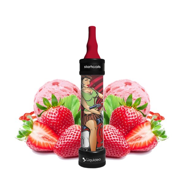 Kit Chicha Strawberry Ice Cream - Starhooks by Liquideo