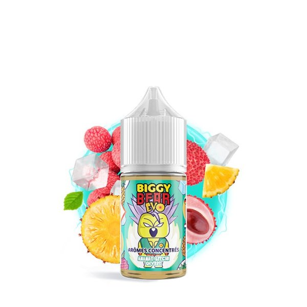 Concentrate Ananas Litchi Givrés 30ml - Biggy Bear