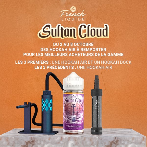 Blueberry Sky 100ml - Sultan Cloud by Le French Liquide