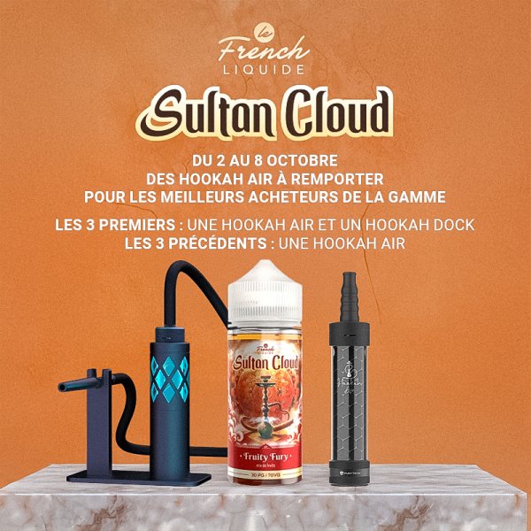 Fruity Fury 100ml - Sultan Cloud by Le French Liquide