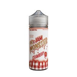 Strawberry 0mg 100ml - PB & Jam Monster by Monster Vape Labs