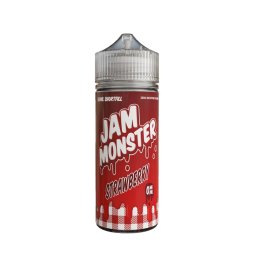 Strawberry 0mg 100ml - Jam Monster by Monster Vape Labs