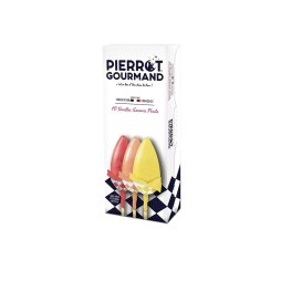 Case of 10 Fruit Flavor Lollipops (10pcs) - Pierrot Gourmand