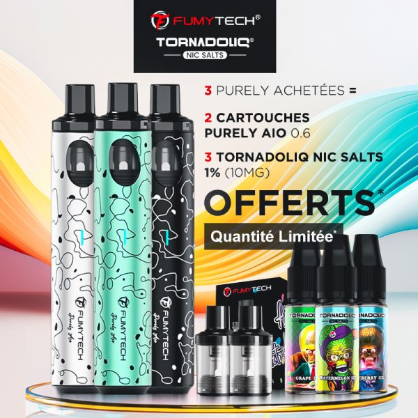 3+4 Purely Discovery Offer 1% (10mg) - Fumytech X Tornadoliq