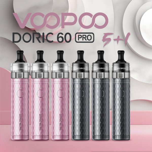 5+1 Doric 60 Pro New Colors Offre Découverte - Voopoo