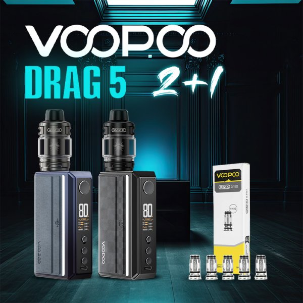 2+1 Drag 5 Discovery Offer - Voopoo