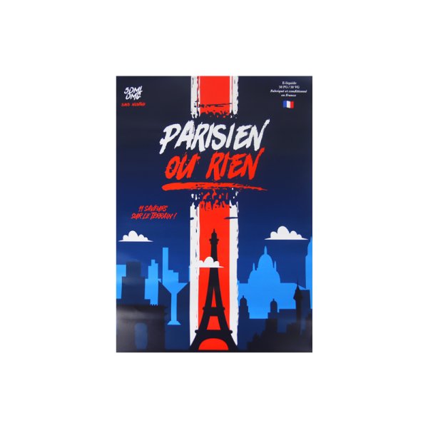 Poster (1pcs) - Parisien ou rien