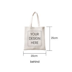 Custom Canvas 20x25cm Bag