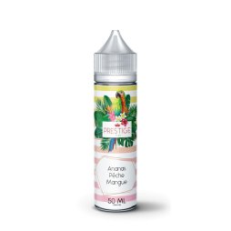 Ananas Pêche Mangue 0mg 50ml - Prestige Fruits