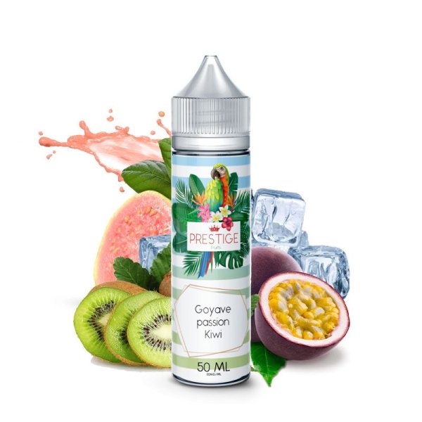 Kiwi Passion Goyave 0mg 50ml - Prestige Fruits