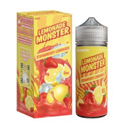 Strawberry Lemonade 0mg 100ml - Lemonade by Monster Vape Labs