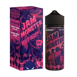 Mixed Berry 0mg 100ml - Jam Monster by Monster Vape Labs