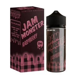 Raspberry 0mg 100ml - Jam Monster by Monster Vape Labs