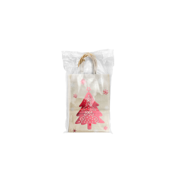 Kraft Christmas Tree Bag 15x8x21cm (10pcs)