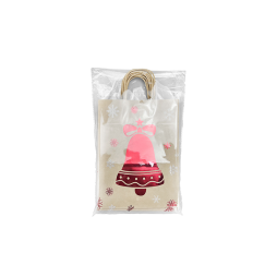 Kraft Christmas Bells Bag 15x8x21cm (10pcs)