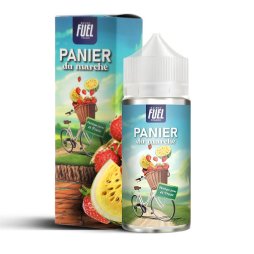 Fraise et Pastèque Jaune 0mg 100ml - Panier Du Marché by Maison Fuel