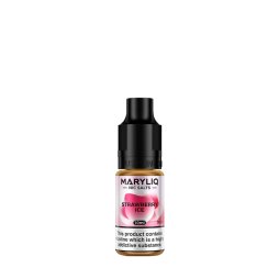 Strawberry Ice Nic Salt 10ml - Maryliq by Lost Mary