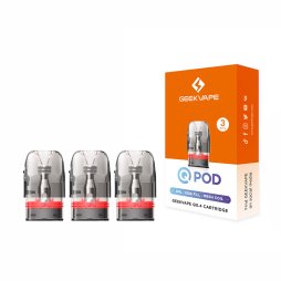 Cartridges Q Series 3ml 0.4/0.6/0.8Ω (3pcs) - Geekvape