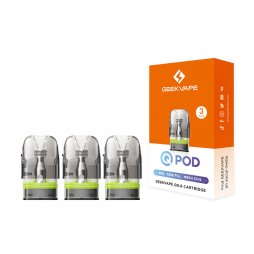 Cartridges Q Series 3ml 0.4/0.6/0.8Ω (3pcs) - Geekvape