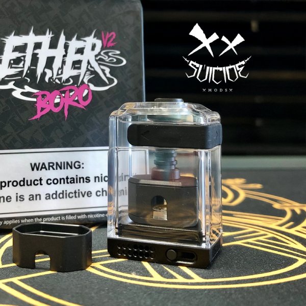 Tank Ether Boro RBA V2 - Suicide Mods x Vaping Bogan