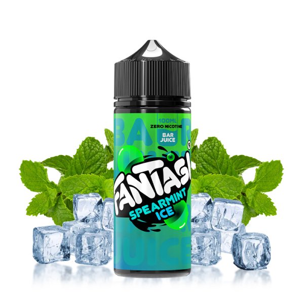 Spearmint Ice 0mg 100ml - Bar Juice by Fantasi